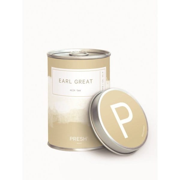 PRESH 캔들 EARL GREAT 밀크티 MEDIUM 220g