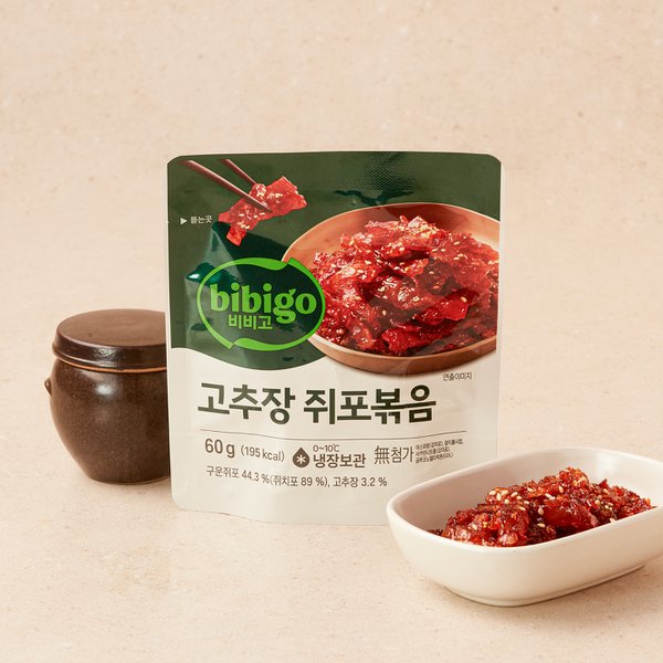 CJ 비비고 고추장 쥐포볶음 60g