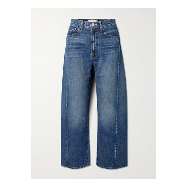 더 하프 파이프 앵클 미드라이즈 와이드 진 미드 데님 46376663162957246