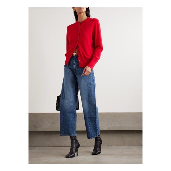 더 하프 파이프 앵클 미드라이즈 와이드 진 미드 데님 46376663162957246