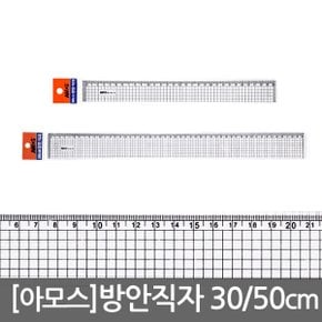 방안직자 30/50cm/방안자/모눈자/플라스틱자