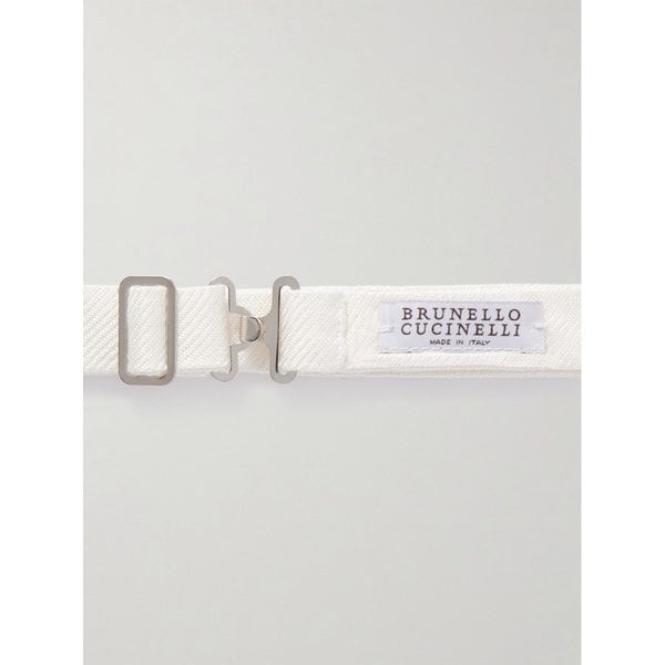 브루넬로쿠치넬리 셀프 타이 실크 트윌 보타이 46376663162997978