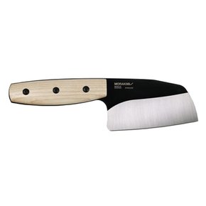 (Morakniv) 모라 나이프 롬보 블랙 블레이드 스테인레스 애쉬 우드 ​​풀 텅 칼 요리 칼 나무