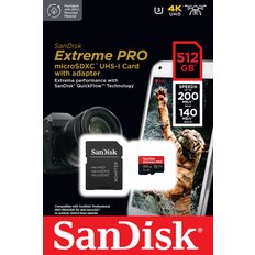 샌디스크Extreme PRO MicroSD(200MB/s)512G