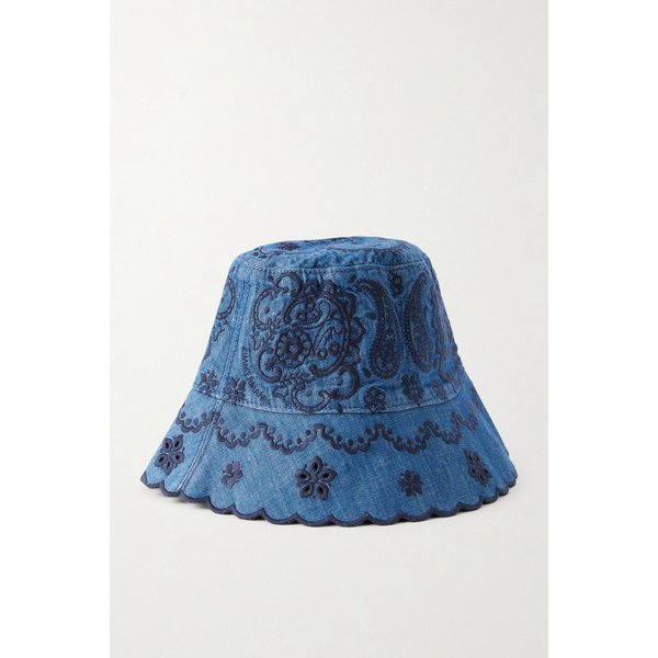자수 데님 버킷햇 46376663163071139