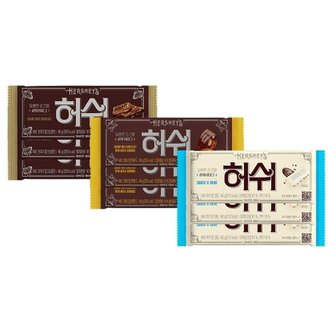  허쉬 레귤러바 밀크 40gX3개 + 아몬드 40gX3개+허쉬 레귤러바 쿠앤크 ...