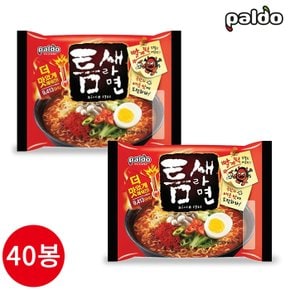 팔도 틈새라면 빨계떡 120g x 40봉