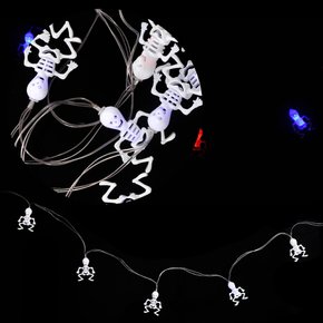 럭셔리LED할로윈가랜드(전신해골) 램프 배너 파티장식