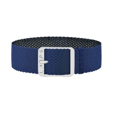 LAPS [18mm] Perlon Watch Strap (Cobalt Blue)_