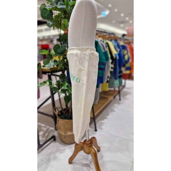 [파주점] 리틀그라운드(CR)데님인더박스- 레터링이지스웨트팬츠 7511141502