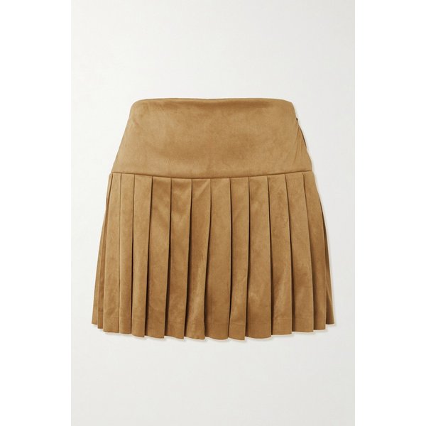 노마카말리 브러시드 플리츠 미니 스커트 46376663162988399