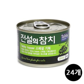 테비 전설의참치 그레이비캔 연어맛 160g 24개입 강아지 간식