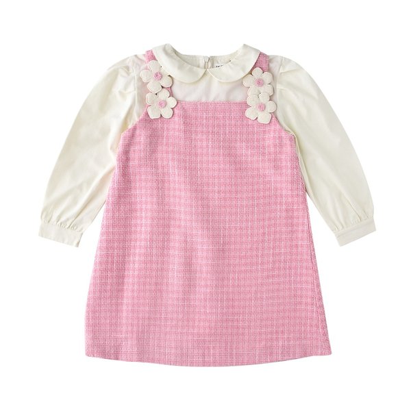 [여주점] 테일스쿱  -  트위드미디드레스  74C1440002