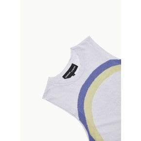 에드워드커밍 26SS Vortex Vest, Pale Lilac/Pink