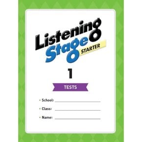 [따뜻한책방] Listening Stage Starter. 1(Tests)