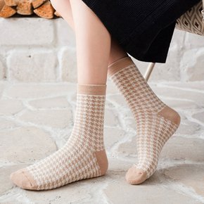 두꺼운 여성면양말 중목 보온 5켤레 양말세트 ODM-SOCKS144
