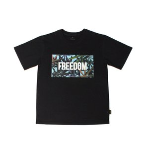 M. T-shirt. Weed SB Black M17104