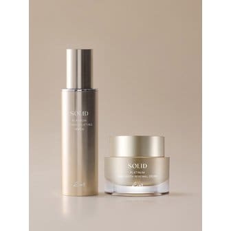 KoY 솔리드 플래티넘 NMN 유쓰 리뉴얼 크림 50ml + 리프팅 세럼 50ml
