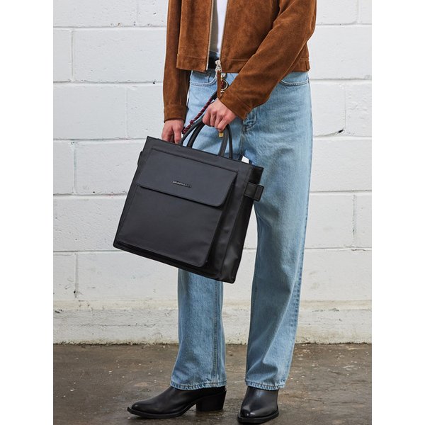 NO.16 TRENCH TOTE BAG _ BLACK