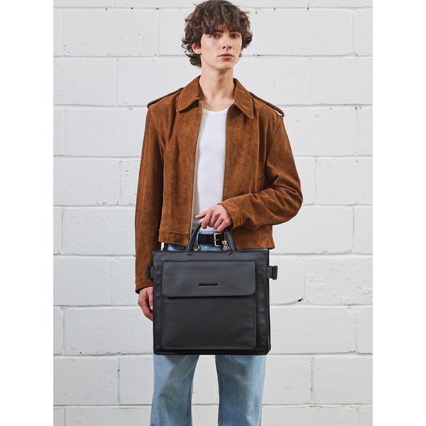 NO.16 TRENCH TOTE BAG _ BLACK