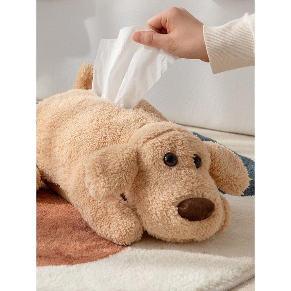 강아지 댕댕이 두루마리 휴지 각티슈 커버 화장지 케이스