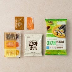 [쓱7클럽]야채꼬마김밥키트 124g