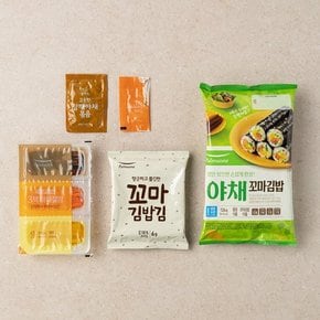 [쓱7클럽]야채꼬마김밥키트 124g