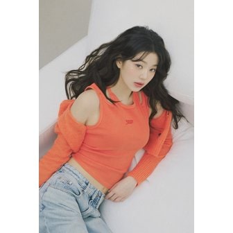 타미진스 [장원영PICK] 여성스트레치 립 탱크탑 T32F1TTO34TWT1 TOMMY JEANS