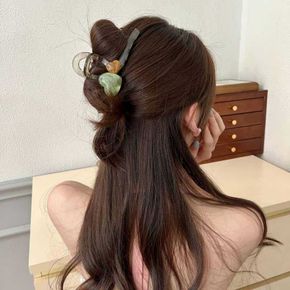 더블하트러브헤어집게핀 [WFFVVJO][36068842]
