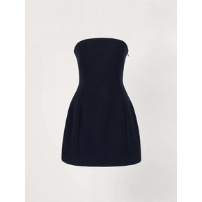 VOLUME TUBE DRESS_NAVY