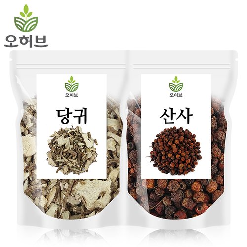 참당귀 산사열매 셋트 500g 산사나무열매