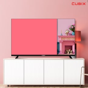 큐빅스 55인치 4K UHD TV LED 139cm 티비 에너지효율 1등급 5년AS보증 CBXTV550UHD