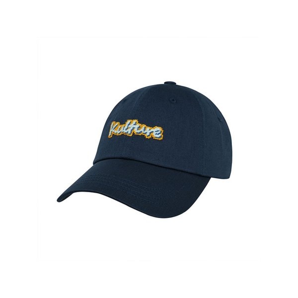 KULTURE NEEDLEPOINT HAT - NAVY