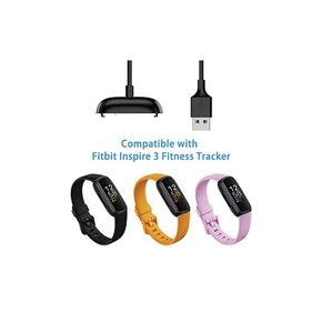 Amzpas 대응 핏비트 충전 스탠드 Fitbit Inspire 3 충전기 USB