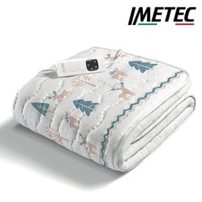 이탈리아 프리미엄 전자파 안심 순면 전기요 싱글 IMR-910V-4T (1인용/노루/4단조절기)