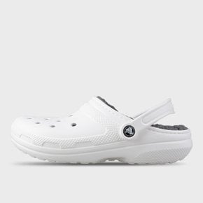 겨울크록스  CROCS 클래식 라인드 겨울 방한 털슬리퍼 203591-10M