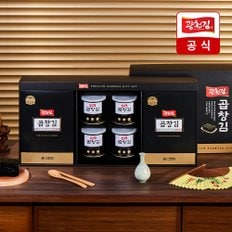 골드 곱창김 고급 선물세트 (무조미곱창전장 10봉 + 곱창캔김 30g 4캔)