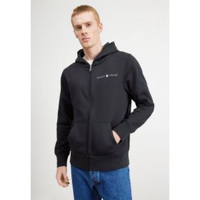 4068356 GANT PRINTED GRAPHIC FULL - Zip-up sweatshirt black