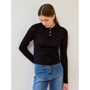 Doillon Knit Top Black
