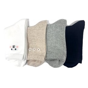 여성 케이스 양말 4족