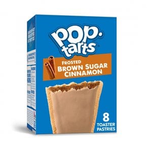 PopTarts  PopTarts  토스터  페이스트리  프로스트  브라운  계피  설탕  382.7g  8개