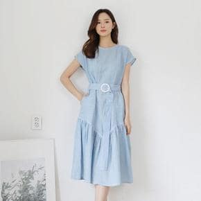 Linen jean dress (S2514911)