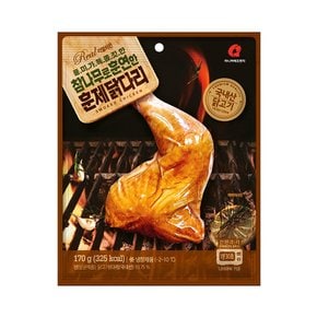 참나무로 훈연한 훈제 닭다리 170g