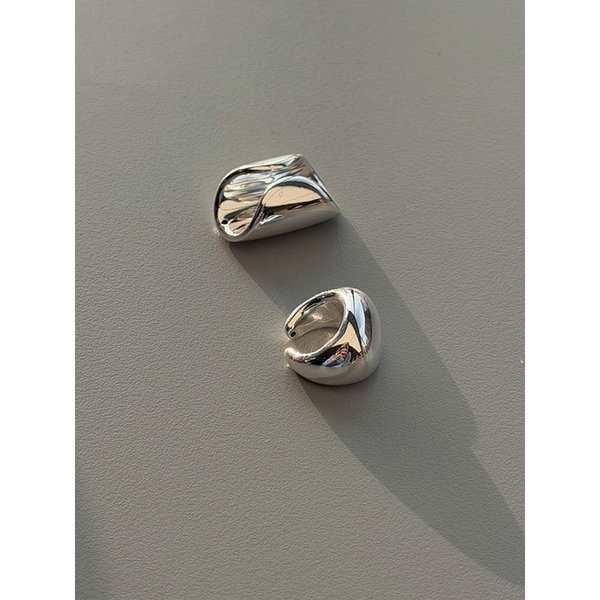 [925silver] Mold earcuff (2type)