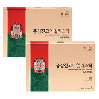  정관장 홍삼진고 데일리스틱 10g 20포 2개