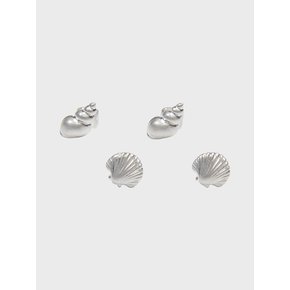 BABY SEASHELL HAIR CUFF SET (4 PCS)