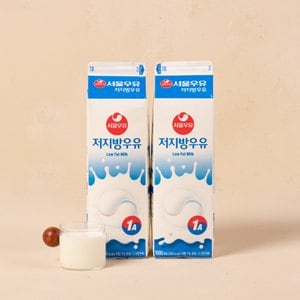 서울우유 저지방 우유 (1L2개)