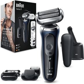 영국 브라운 시리즈9 Braun Series 7 70B7850cc Electric Shaver With 2 EasyClick Attachments