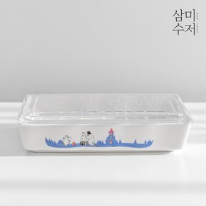 무민 프렌즈 직사각 테이블수저통