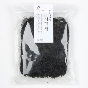 안옥남 다시마채 120g